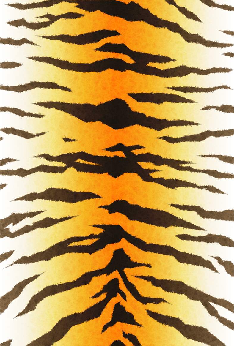 トラ柄年賀状背景素材01 | トラ柄