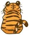 タイガーさんイラスト素材09 サムネ