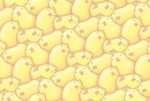 ヒヨコみっちり背景素材・ヨコ・薄め サムネイル